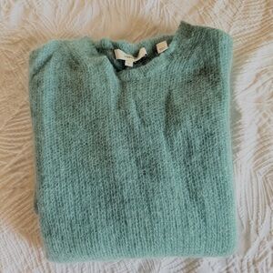 Vince Aqua Mohair Blend Sweater